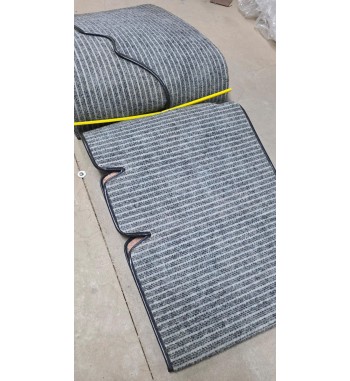 JUEGO ALFOMBRAS ORIGINALES MOQUETA TALBOT HORIZON NEGRO