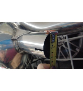 Escape Thunder Doble Salida 102 mm Homologado VW Golf IV TDI Ref. TH29157