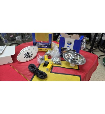 Hella Comet FF 100 2 unidades– Faro de luz larga con tapa protectora