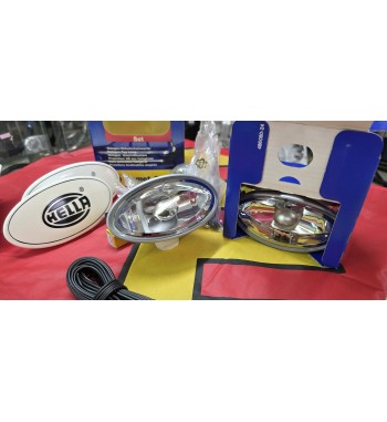 Hella Comet FF 100 2 unidades– Faro de luz larga con tapa protectora