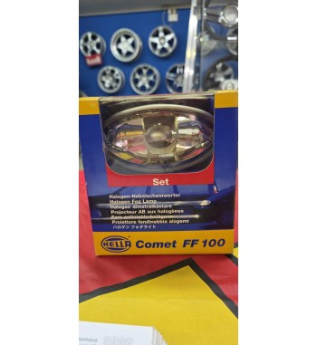 Hella Comet FF 100 2 unidades– Faro de luz larga con tapa protectora