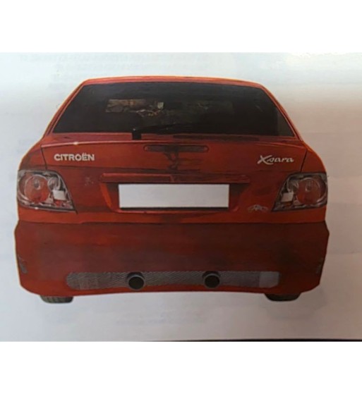 Parachoques Trasero Citroën Xsara/Saxo 2002 Flash | Fibra Tuning