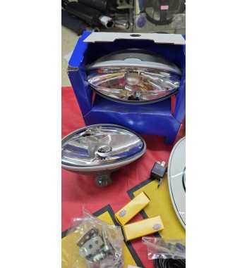 Hella Comet FF 300 – Faro de carretera halógeno 12V largo alcance