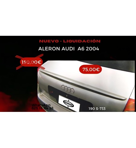 Alerón Audi A6 2004 – Ref. 190-S733 ICC