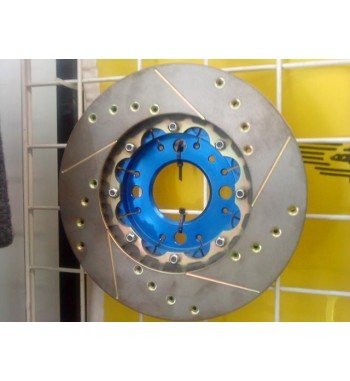 Discos de freno 256x20 ventilados rayados perforados con núcleo de duraluminio