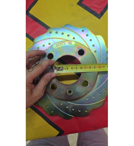 Discos de freno ROTOR RD53930 Seat Ibiza 1.9 TDI ventilados rayados perforados