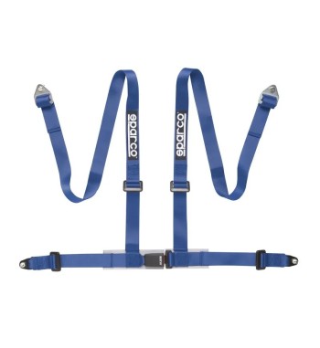 Arnés Sparco 4 Puntos Azul| No FIA