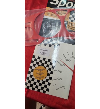 Marco cuadro instrumentos Opel Astra G rojo | Personalización interior