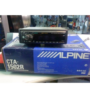 Autoradio Alpine CTA1502R CD-RDS | 4x40W con mando y ecualizador 15 bandas