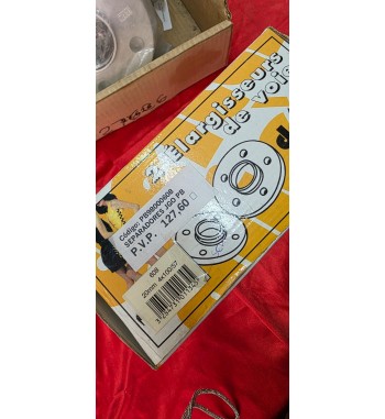 Separadores PB9800608 20mm 4x100 / 57 Seat Audi VW | Juego completo