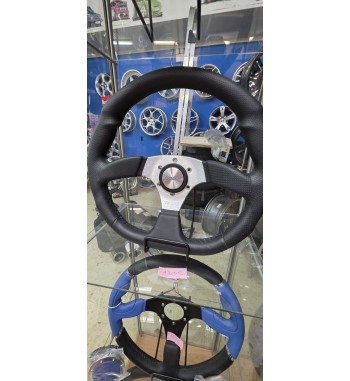 Volante ISOTTA Nivola D-Shape piel negra | Deportivo y elegante