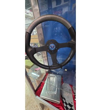 Volante CONRERO Laguna Seca Black 35 cm | Teknofibra Silver Racing