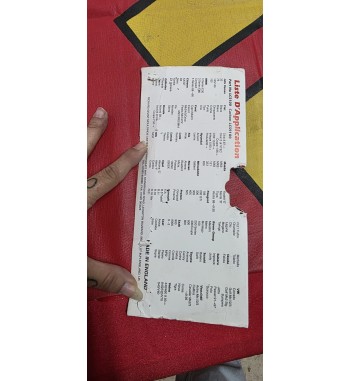 Lip central DTM RGM LCS100 | Universal en ABS negro pintable