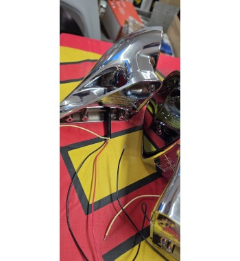 Espejos retrovisores eléctricos tipo M3 cromados – BC Corona EXT47001