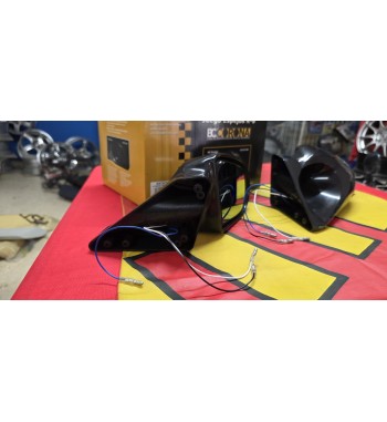 Espejos retrovisores tipo K6 manuales negros – BC Corona EXT47100