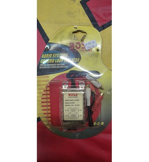 Aislador de masa BOSS B-25N | Ground Loop Isolator RCA
