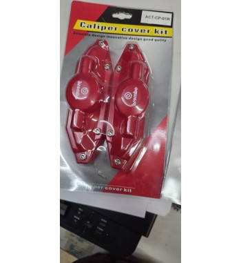 Cubiertas pinza freno tipo Brembo rojas | Caliper Cover ACT-CP-01R