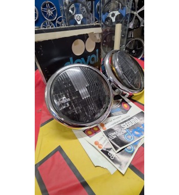 Óptica negra H4 SEAT 850 y 124 | Daval 17-C-12