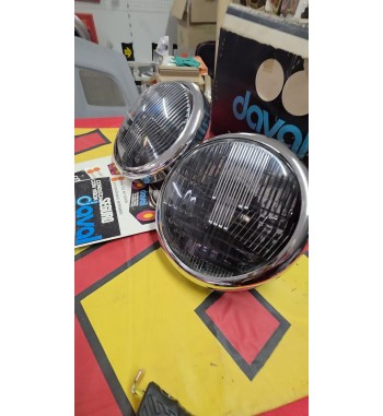 Óptica negra H4 SEAT 850 y 124 | Daval 17-C-12