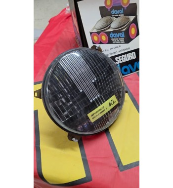 Ópticas negras H4 SEAT 850 y 124 (Juego) | Daval 17-F-12