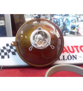 Ópticas negras H4 SEAT 850 y 124 (Juego) | Daval 17-E-12