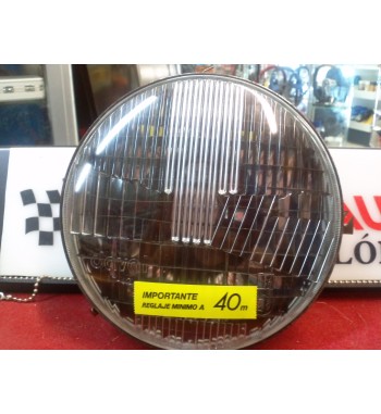 Ópticas negras H4 SEAT 850 y 124 (Juego) | Daval 17-E-12