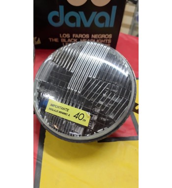 Ópticas negras H4 SEAT 850 y 124 (Juego) | Daval 17-E-12