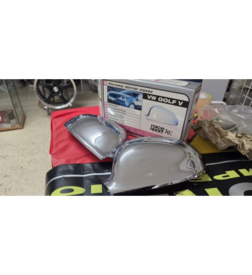 Tapas de retrovisores cromadas VW Golf V