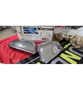 Tapas de retrovisores cromadas VW Golf V