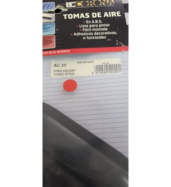 Entradas de aire tipo turbo Ford Escort | bccorona AC20