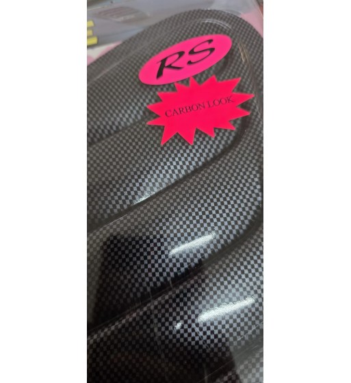 Tomas de aire RS universales ABS Carbon Look | Juego 2 uds