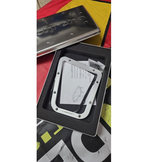 Cerquillo cambio BMW E46 Conrero aluminio mate original