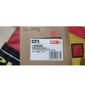 Pilotos delanteros blancos BMW E46 1998–2000 | Juego DEPO