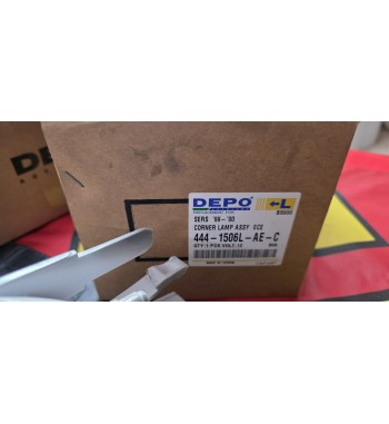 Pilotos delanteros blancos BMW E46 1998–2000 | Juego DEPO