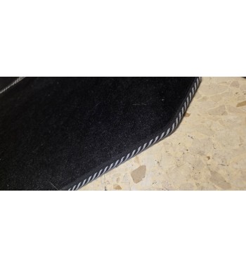 ALFOMBRILLAS MOQUETA GOLF III NEGRAS
