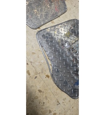 ALFOMBRILLAS DELANTERAS SEAT IBIZA 2002 ALUMINIO