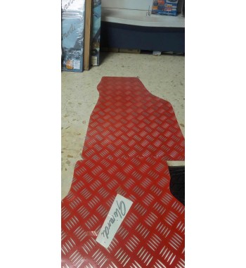 ALFOMBRILLAS ALUMINIO PARA MAZA MX3 ROJAS