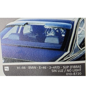 Aleron Visera Superior BMW E46 1991-1998 2/4 Puertas ABS Ref. 010-B720