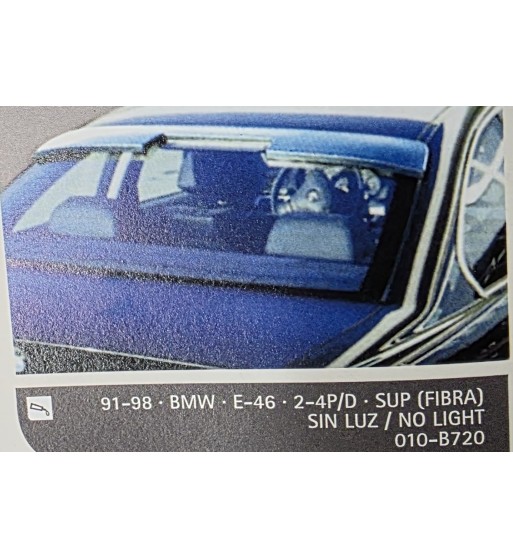 Aleron Visera Superior BMW E46 1991-1998 2/4 Puertas ABS Ref. 010-B720