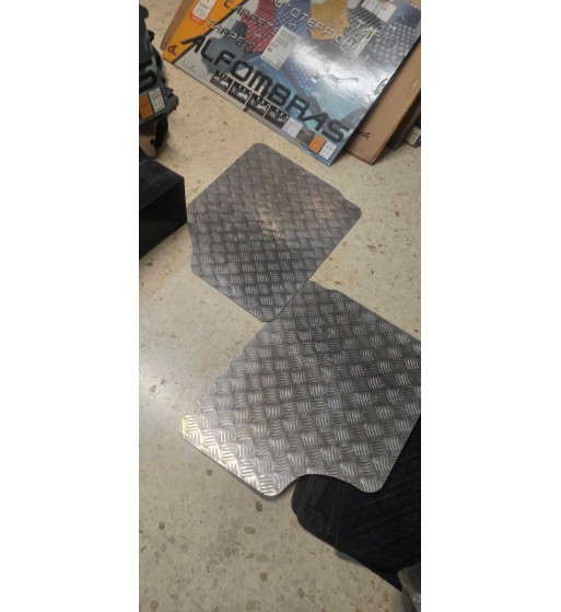 ALFOMBRAS DELANTERAS SEAT IBIZA 93 - 8-99 ALUMINIO