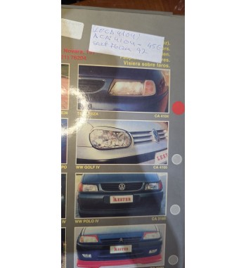 PESTAÑAS FARO SEAT IBIZA 97