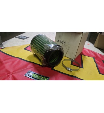 Filtro de aire cónico Green Filter Ø75 mm Cono 110x120 Altura 150 Ref. K375