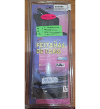 PESTAÑAS FARO CITROEN SAXO AÑO 99 EN ABS