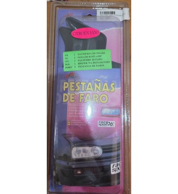 PESTAÑAS FARO CITROEN SAXO AÑO 99 EN ABS