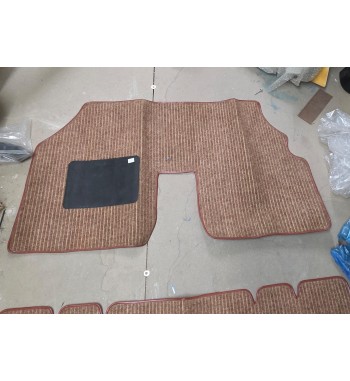 JUEGO ALFOMBRAS ORIGINALES MOQUETA SEAT RITMO MARRON
