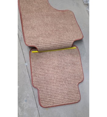 JUEGO ALFORMBRAS ORIGINALES MOQUETA SEAT 127 MARRON