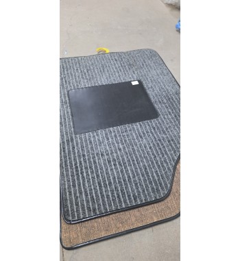 JUEGO ALFORMBRAS ORIGINALES MOQUETA RENAULT 14 NEGRO