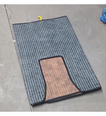 JUEGO ALFOMBRAS ORIGINALES MOQUETA SEAT RITMO NEGRO